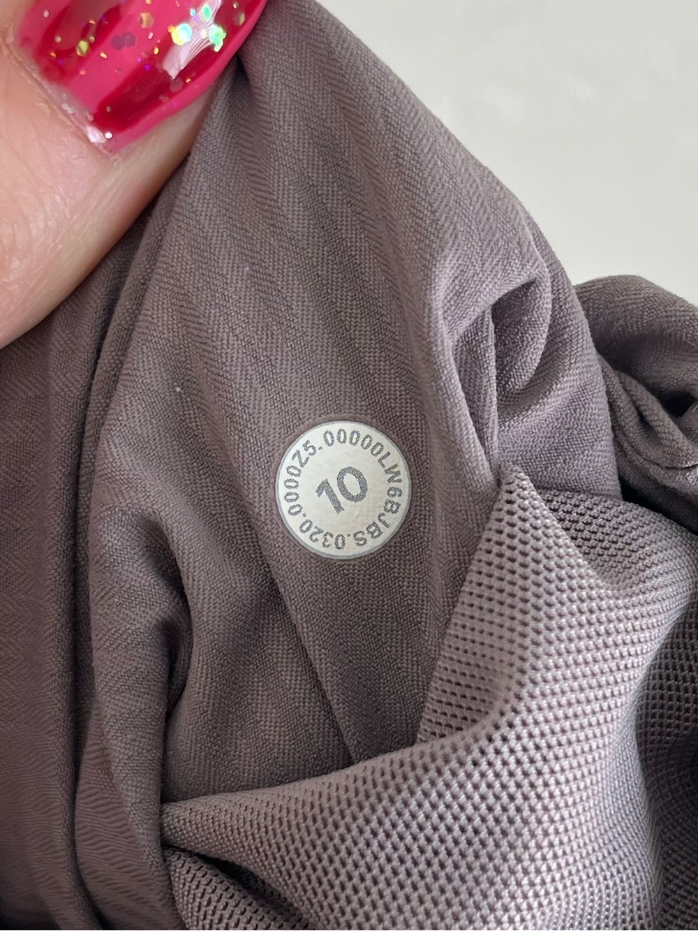 Lululemon Beyond the Studio Crop Pants Grey Lunar Rock Size 10 - Picture 9 of 9